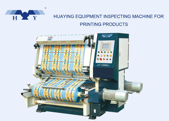 Qualität  Floating Roller System Inspection Rewinding Machine With Touch Screen usine