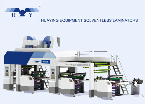 Qualität  Industrial High Speed Solventless Lamination Machine Configured With Solvent Type Laminated Functional Parts usine