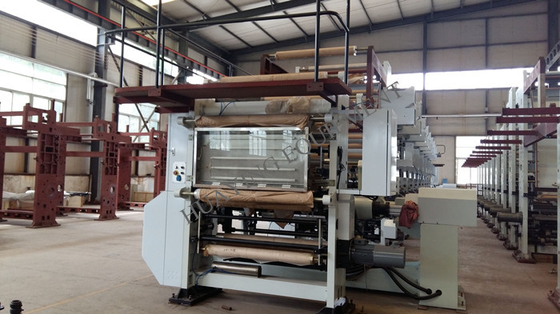 10 Farbflexographische Druckmaschine mit Servomotorantrieb, Gravüren-Druckmaschinen