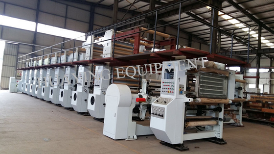 Flexible Druck-Einheits-Plastikdruck-Maschine, Gravüren-Druckmaschine