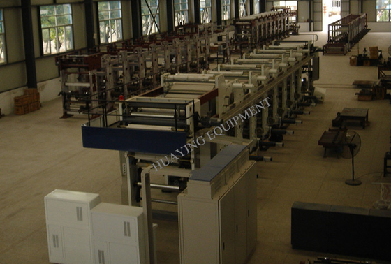 9 Farbflexographische Druck-Maschine, Zylindertiefdruck-Drucker With Ink Tray Trolley