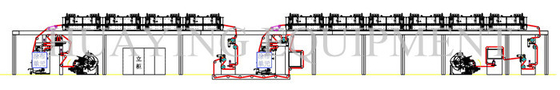 Print Carbon Tape Laminating Coating Machine For Solvent Based Coating Function