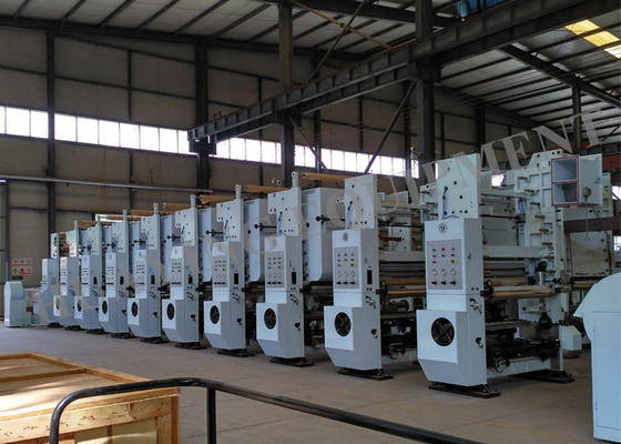 10 Farbzylindertiefdruck-Druckmaschine