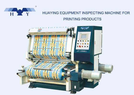 Floating Roller System Inspection Rewinding Machine With Touch Screen